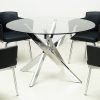 Glass and Chrome Dining Tables and Chairs (Photo 16 of 25)
