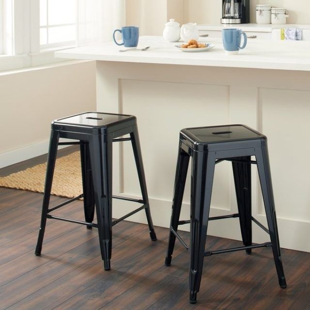 2024 Best of Valencia 4 Piece Counter Sets with Bench & Counterstool