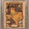 Texas Map Wall Art (Photo 17 of 20)