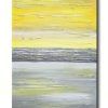 Yellow and Grey Abstract Wall Art (Photo 10 of 15)