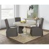 Valencia 5 Piece 60 Inch Round Dining Sets (Photo 6 of 25)