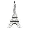 Metal Eiffel Tower Wall Art (Photo 2 of 20)