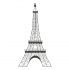 2024 Best of Eiffel Tower Metal Wall Art