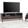 Claudia Brass Effect Wide Tv Stands (Photo 10 of 14)