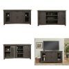 Ameriwood Home Rhea Tv Stands for Tvs Up to 70" in Black Oak (Photo 2 of 15)