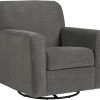Charcoal Swivel Chairs (Photo 7 of 25)
