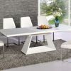 Gloss White Dining Tables and Chairs (Photo 4 of 25)