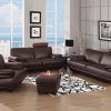 Contemporary Brown Leather Sofas (Photo 6 of 20)