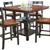 Castellanos Modern 5 Piece Counter Height Dining Sets (Photo 18 of 25)
