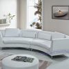 Leather Curved Sectional (Photo 13 of 20)