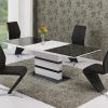 Black High Gloss Dining Tables and Chairs (Photo 15 of 25)