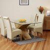 Oak and Glass Dining Tables and Chairs (Photo 16 of 25)