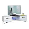 High Gloss White Tv Stands (Photo 4 of 20)