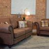 3 Seater Sofa and Cuddle Chairs (Photo 7 of 20)