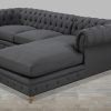 Tufted Sectional With Chaise (Photo 2 of 20)