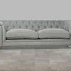 Silver Tufted Sofas (Photo 4 of 20)