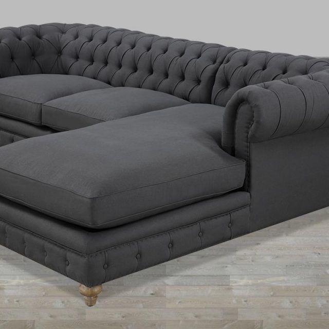 20 Best Collection of Tufted Sectional Sofa Chaise