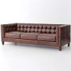 Brown Leather Tufted Sofas (Photo 17 of 20)