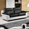 Black and White Leather Sofas (Photo 2 of 20)