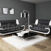 Black and White Sofas and Loveseats (Photo 6 of 20)