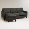 Charcoal Gray Sectional Sofas (Photo 18 of 20)