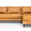 Mid Century Modern Leather Sectional (Photo 5 of 20)