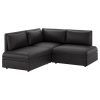 Black Leather Chaise Sofas (Photo 18 of 20)