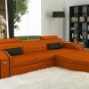 Burnt Orange Leather Sofas (Photo 15 of 20)