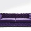 Velvet Purple Sofas (Photo 6 of 20)