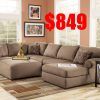 Ashley Faux Leather Sectional Sofas (Photo 12 of 20)