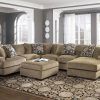 Large Microfiber Sectional (Photo 17 of 20)