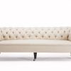 Tufted Leather Chesterfield Sofas (Photo 15 of 20)