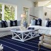 Blue and White Striped Sofas (Photo 14 of 20)