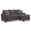 Aquarius Light Grey 2 Piece Sectionals With Laf Chaise (Photo 15 of 25)