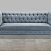 Silver Tufted Sofas (Photo 18 of 20)