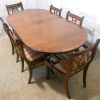 Mahogany Extending Dining Tables and Chairs (Photo 4 of 25)