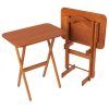 Folding Wooden Tv Tray Tables (Photo 2 of 20)