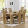 Chunky Solid Oak Dining Tables and 6 Chairs (Photo 14 of 25)