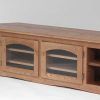 Black Wood 44-Inch Corner Tv Stand - Free Shipping Today within Most Up-to-Date Solid Wood Corner Tv Cabinets (Photo 4411 of 7825)