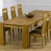 Solid Oak Dining Tables and 8 Chairs (Photo 12 of 25)