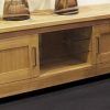 Oak Tv Cabinets With Doors (Photo 18 of 20)