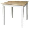 Dining Tables With White Legs and Wooden Top (Photo 22 of 25)