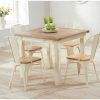Cream and Wood Dining Tables (Photo 23 of 25)