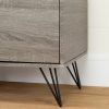 South Shore Evane Tv Stands With Doors in Oak Camel (Photo 5 of 15)