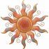 20 Collection of Large Metal Sun Wall Art