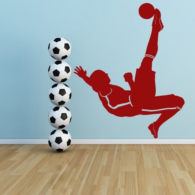 9 Inspirations Sports Wall Decals Bring Inspiration to Your Boy’s Bedroom