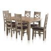 Oak Dining Tables and Fabric Chairs (Photo 16 of 25)