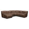 Kristen Silver Grey 6 Piece Power Reclining Sectionals (Photo 15 of 25)