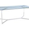 Glass and Stainless Steel Dining Tables (Photo 5 of 25)