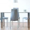 Glass and Stainless Steel Dining Tables (Photo 14 of 25)